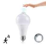 Lampadina LED sensore movimento impermeabile E27