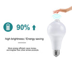 Lampadina LED sensore movimento impermeabile E27