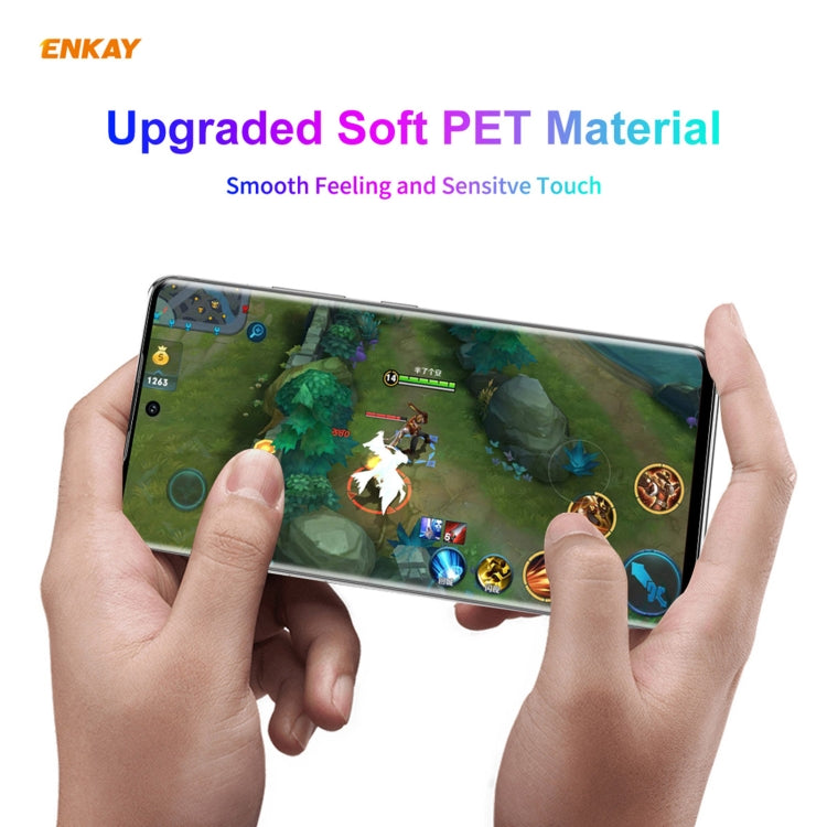 5 PCS Per Samsung Galaxy S21 Ultra 5G ENKAY Hat-Prince 3D Full Screen PET curvo piegatura a caldo HD protezione dello schermo pellicola morbida, For Samsung Galaxy S21 Ultra 5G