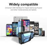 Caricabatterie da viaggio USB 18W QC 3.0 con cavo Micro USB 1m