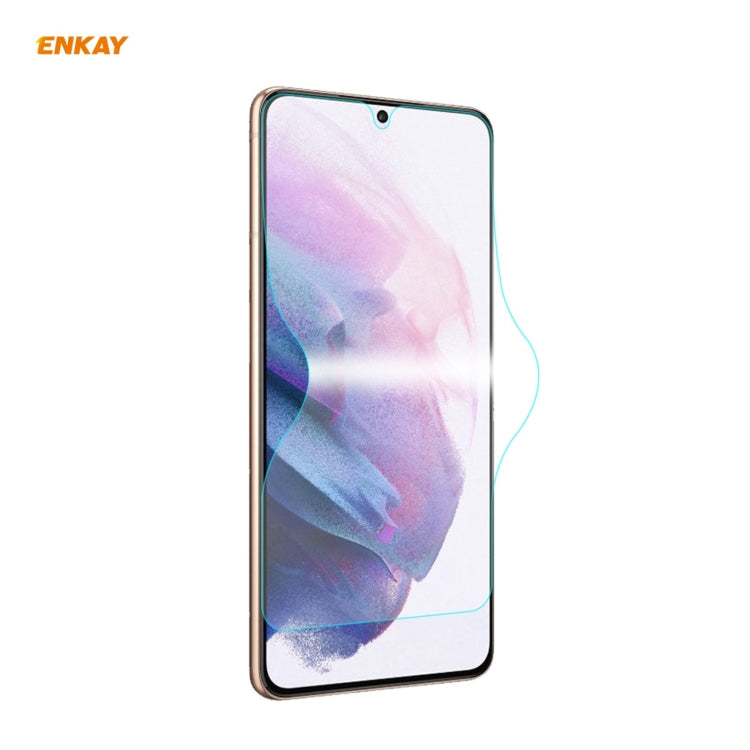 ENKAY Hat-Prince 0.1mm 3D Full Screen Protector Pellicola idrogel antideflagrante, For Samsung Galaxy S21 5G, For Samsung Galaxy S21+ 5G, For Samsung Galaxy S21 Ultra 5G