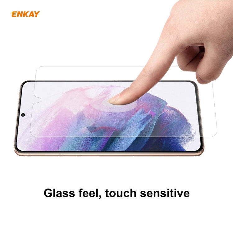 2 PZ ENKAY Hat-Prince 0.1mm 3D Full Screen Protector Pellicola idrogel a prova di esplosione, For Samsung Galaxy S21 5G, For Samsung Galaxy S21+ 5G, For Samsung Galaxy S21 Ultra 5G