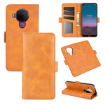 Per Nokia 5.4 Custodia in pelle a vibrazione orizzontale con fibbia magnetica a doppio lato con supporto, slot per schede e portafoglio, For Nokia 5.4