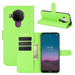 Per Nokia 5.4 Litchi Texture Custodia protettiva a vibrazione orizzontale con supporto, slot per schede e portafoglio, For Nokia 5.4