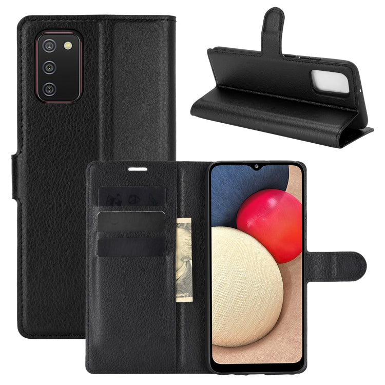Custodia portafoglio Samsung Galaxy A02s con supporto