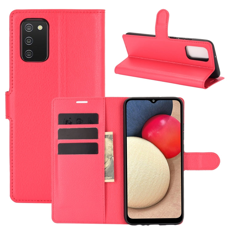 Custodia portafoglio Samsung Galaxy A02s con supporto
