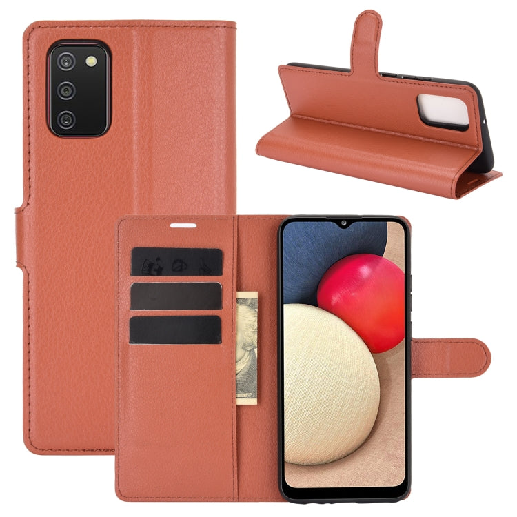 Custodia portafoglio Samsung Galaxy A02s con supporto