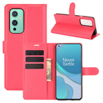 Per OnePlus 9 Litchi Texture Custodia protettiva a vibrazione orizzontale con supporto, slot per schede e portafoglio, For OnePlus 9