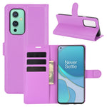 Per OnePlus 9 Litchi Texture Custodia protettiva a vibrazione orizzontale con supporto, slot per schede e portafoglio, For OnePlus 9
