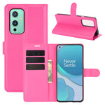 Per OnePlus 9 Litchi Texture Custodia protettiva a vibrazione orizzontale con supporto, slot per schede e portafoglio, For OnePlus 9