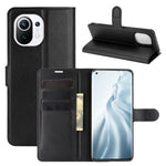 Per Xiaomi Mi 11 Litchi Texture Custodia protettiva a vibrazione orizzontale con supporto, slot per schede e portafoglio, For Xiaomi Mi 11