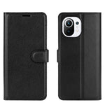 Per Xiaomi Mi 11 Litchi Texture Custodia protettiva a vibrazione orizzontale con supporto, slot per schede e portafoglio, For Xiaomi Mi 11