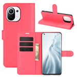 Per Xiaomi Mi 11 Litchi Texture Custodia protettiva a vibrazione orizzontale con supporto, slot per schede e portafoglio, For Xiaomi Mi 11