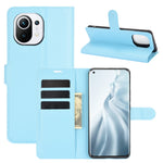 Per Xiaomi Mi 11 Litchi Texture Custodia protettiva a vibrazione orizzontale con supporto, slot per schede e portafoglio, For Xiaomi Mi 11