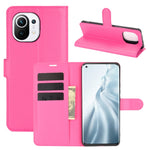 Per Xiaomi Mi 11 Litchi Texture Custodia protettiva a vibrazione orizzontale con supporto, slot per schede e portafoglio, For Xiaomi Mi 11
