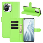 Per Xiaomi Mi 11 Litchi Texture Custodia protettiva a vibrazione orizzontale con supporto, slot per schede e portafoglio, For Xiaomi Mi 11