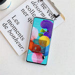 Cover posteriore in TPU marmo dorato per Samsung Galaxy S20 FE