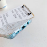 Cover posteriore in TPU marmo dorato per Samsung Galaxy S20 FE