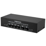 Amplificatore audio 4 ingressi e 2 uscite da 300 W per canale