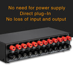 Amplificatore audio 4 ingressi e 2 uscite da 300 W per canale - immagine 2
