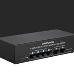 Amplificatore audio 4 ingressi e 2 uscite da 300 W per canale - immagine 3