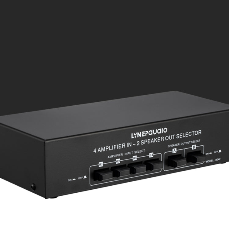 Amplificatore audio 4 ingressi e 2 uscite da 300 W per canale - immagine 3