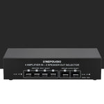Amplificatore audio 4 ingressi e 2 uscite da 300 W per canale - immagine 4