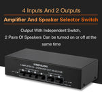 Amplificatore audio 4 ingressi e 2 uscite da 300 W per canale - immagine 7