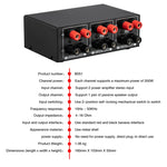 Amplificatore audio 2 ingressi e 1 uscita con controllo volume - immagine 12