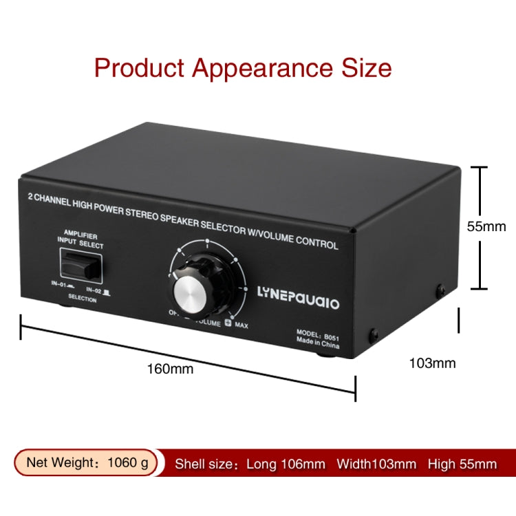 Amplificatore audio 2 ingressi e 1 uscita con controllo volume - immagine 13