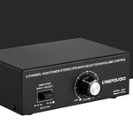 Amplificatore audio 2 ingressi e 1 uscita con controllo volume - immagine 3