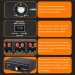 Amplificatore audio 2 ingressi e 1 uscita con controllo volume - immagine 10