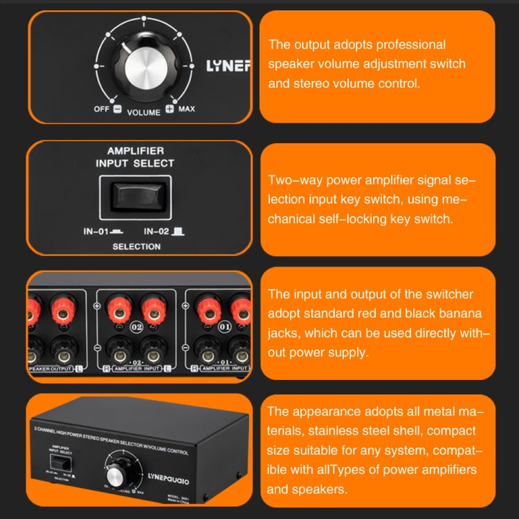 Amplificatore audio 2 ingressi e 1 uscita con controllo volume - immagine 10