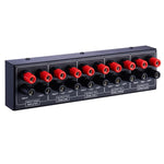 Distributore audio 1 ingresso e 4 uscite, fino a 300 W per canale