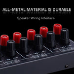 Distributore audio 1 ingresso e 4 uscite, fino a 300 W per canale - immagine 9