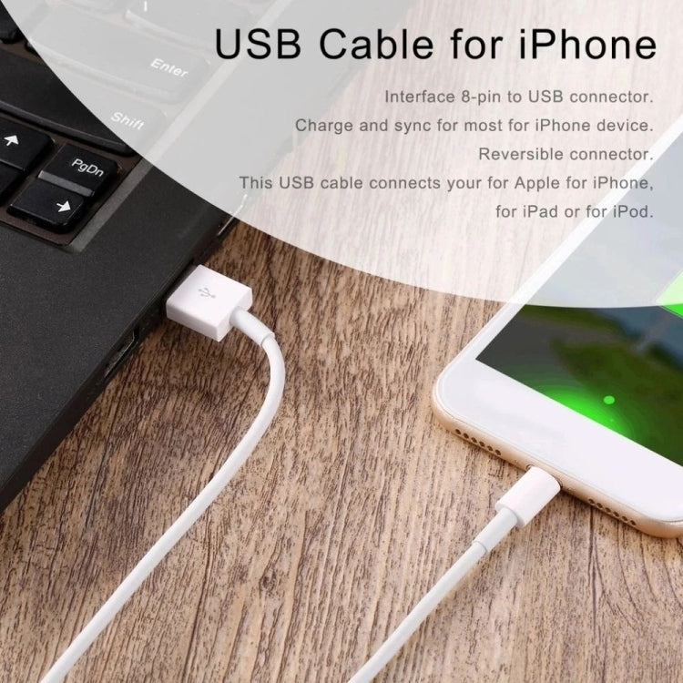 Cavo ricarica rapida USB a 8 pin per iPhone 12 1 metro 3A