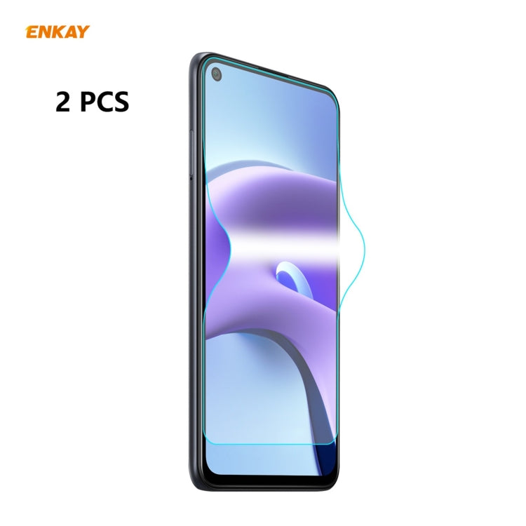 2 PZ ENKAY Hat-Prince 0.1mm 3D Full Screen Protector Pellicola idrogel a prova di esplosione, For Samsung Galaxy A52 5G, For Samsung Galaxy A72 5G, For Xiaomi Redmi 9T, For Xiaomi Redmi Note 9T, For Xiaomi Redmi K40 / K40 Pro / K40 Pro+