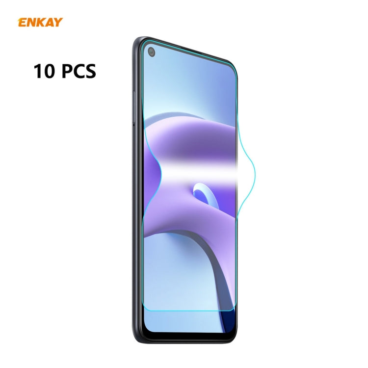 10 PZ ENKAY Hat-Prince 0.1mm 3D Full Screen Protector Pellicola idrogel a prova di esplosione, For Samsung Galaxy A52 5G, For Samsung Galaxy A72 5G, For Xiaomi Redmi 9T, For Xiaomi Redmi Note 9T, For Xiaomi Redmi K40 / K40 Pro / K40 Pro+
