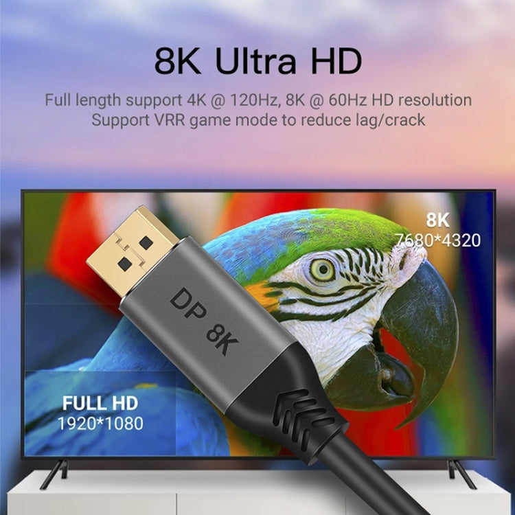 Cavo DisplayPort 1.4 8K HDR 60Hz 1 metro