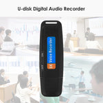 Registratore Vocale Digitale USB Portatile 32GB Ricaricabile