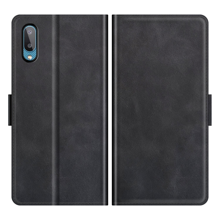 Custodia portafoglio in pelle per Samsung Galaxy A02 M02