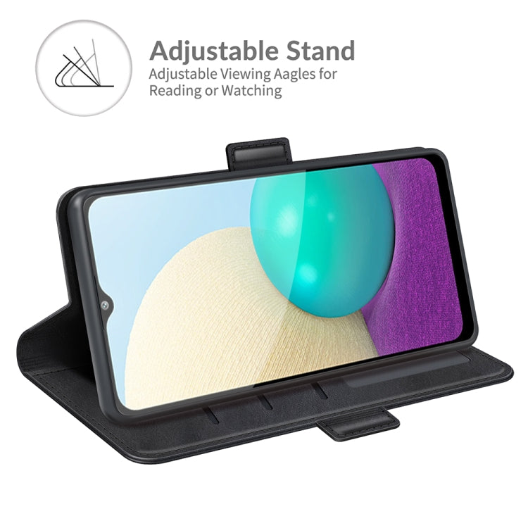 Custodia portafoglio in pelle per Samsung Galaxy A02 M02