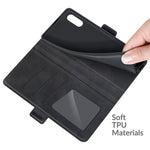 Custodia portafoglio in pelle per Samsung Galaxy A02 M02
