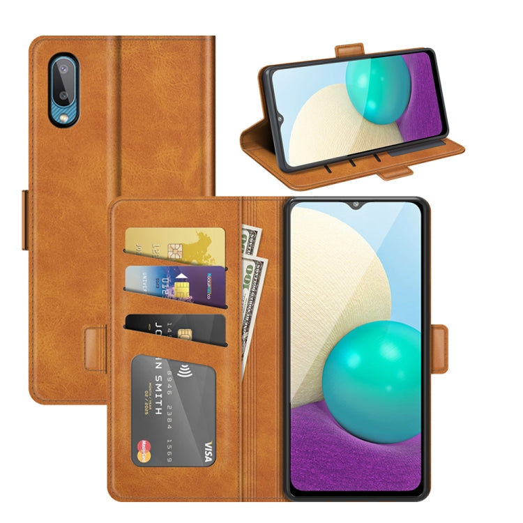 Custodia portafoglio in pelle per Samsung Galaxy A02 M02