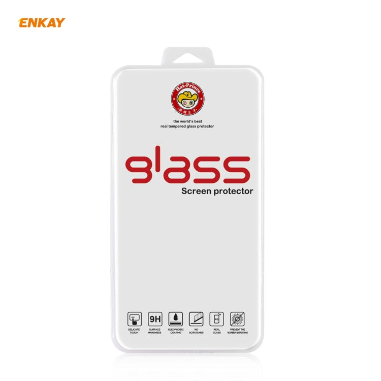 ENKAY Hat-Prince 0.26mm 9H 2.5D Pellicola in vetro temperato con bordo curvo, For Redmi Note 10 / Note 10S, For Redmi Note 10 Pro / Note 10 Pro Max, For OnePlus 9 / 9R, For Huawei P50