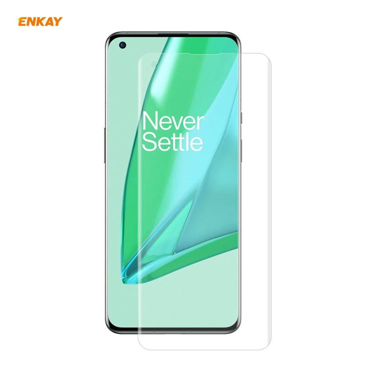 Per OnePlus 9 Pro ENKAY Hat-Prince 3D Full Screen PET curvo piegatura a caldo HD Screen Protector Soft Film, 1 PCS, 2 PCS, 5 PCS, 10 PCS