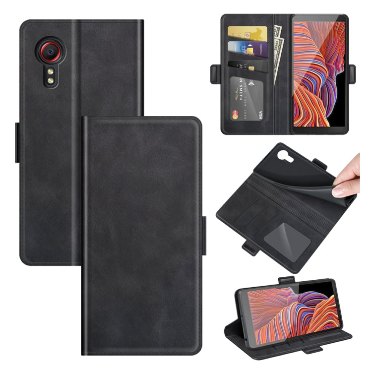 Custodia portafoglio in pelle per Samsung Galaxy Xcover 5