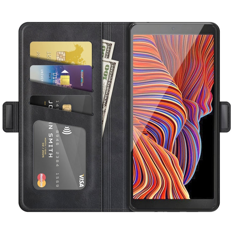 Custodia portafoglio in pelle per Samsung Galaxy Xcover 5