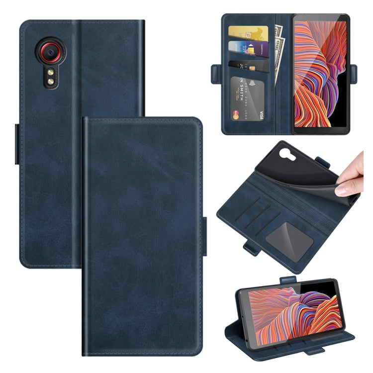 Custodia portafoglio in pelle per Samsung Galaxy Xcover 5