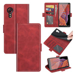 Custodia portafoglio in pelle per Samsung Galaxy Xcover 5